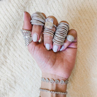 Diamond Pinky Ring