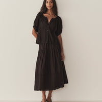 JUNE TOP -- BLACK