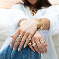 Wide Band Ring