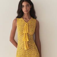 ANGELINE DRESS -- CITRUS