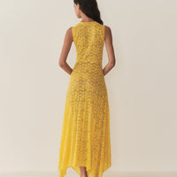 ANGELINE DRESS -- CITRUS