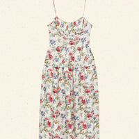 BENOIT DRESS -- IVORY WILD ROSE