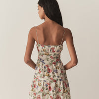 BENOIT DRESS -- IVORY WILD ROSE