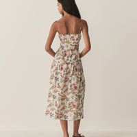 BENOIT DRESS -- IVORY WILD ROSE