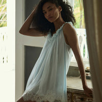 CECILIA DRESS -- ALICE BLUE