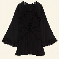 CLARISSE DRESS -- BLACK