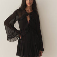 CLARISSE DRESS -- BLACK