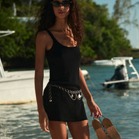 CYNTHIA DRESS -- BLACK