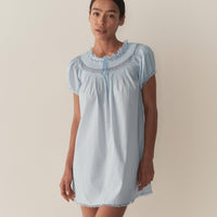 DAPHNE DRESS -- CLOUDLESS SKY