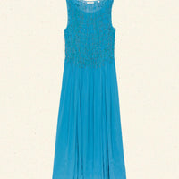 DONYALE DRESS -- BLUE GROTTO