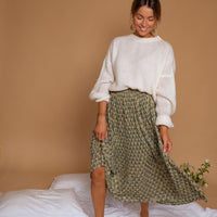 Green Moriane Skirt