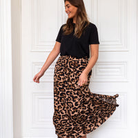 Leopard Valou Skirt