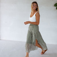 Green Zoe Skirt