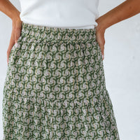 Green Zoe Skirt