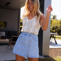 Denim Lilia Skort