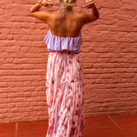 Pink Patterned Esteban Skirt