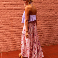Pink Patterned Esteban Skirt