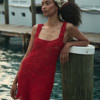 ELOISE DRESS -- RUBY
