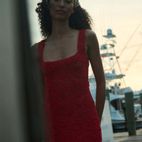 ELOISE DRESS -- RUBY
