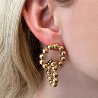 Double Circle Earrings