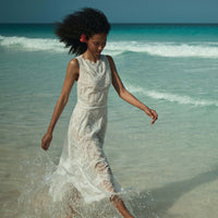 EVANORA DRESS -- SALT