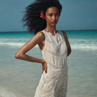 EVANORA DRESS -- SALT