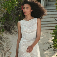 EVANORA DRESS -- SALT