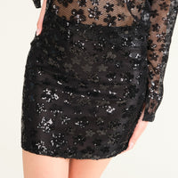 Black Nalie Skirt