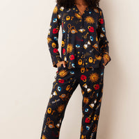 Winter Cloud Jersey PJ Set in Mystic