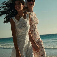 FRIEDA DRESS -- SALT