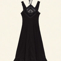 FRIEDA DRESS -- BLACK