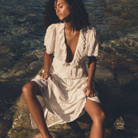 GABRIELLA DRESS -- SALT