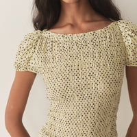GEORGENE DRESS -- PORTIA DOT