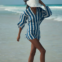 GISELE DRESS -- ATRANI STRIPE