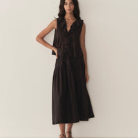 HILDA TOP -- BLACK
