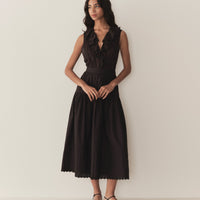 HILDA TOP -- BLACK