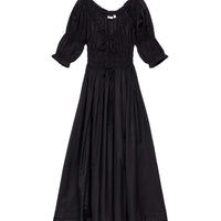 ISCHIA DRESS -- BLACK