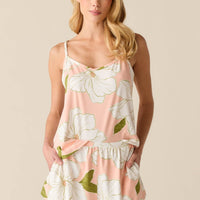 Jenna Cloud Jersey PJ Set in Magnolia