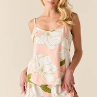 Jenna Cloud Jersey PJ Set in Magnolia