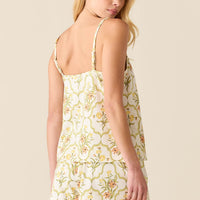 Jenna Cloud Jersey PJ Set in Fleur