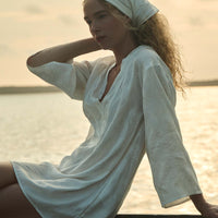 LEONA DRESS -- SALT MARGUERITE JOLIE