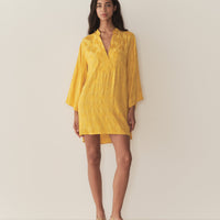 LEONA DRESS -- GILDED MARGUERITE JOLIE