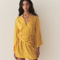 LEONA DRESS -- GILDED MARGUERITE JOLIE