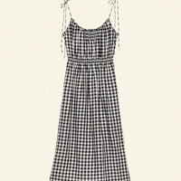 LESLIE DRESS -- MARILYN GINGHAM