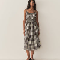 LESLIE DRESS -- MARILYN GINGHAM