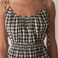 LESLIE DRESS -- MARILYN GINGHAM