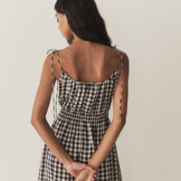 LESLIE DRESS -- MARILYN GINGHAM
