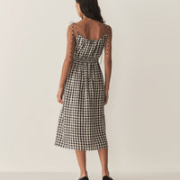 LESLIE DRESS -- MARILYN GINGHAM
