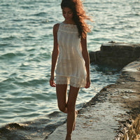 LIDA DRESS -- SALT