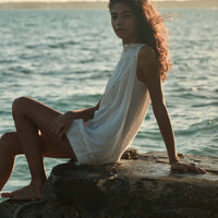 LIDA DRESS -- SALT
